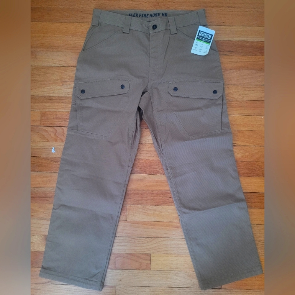 Duluth Trading Co men's flex fire hose HD relaxed fit cargo pants